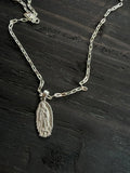 Collar eslabón con Virgen de Guadalupe