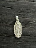 Medalla Virgen de Guadalupe plata 950
